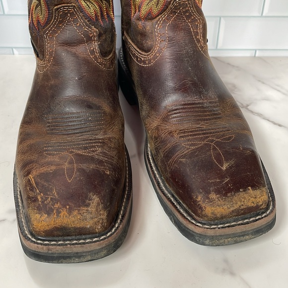 Justin Steel Toe Work Boots - Men’s Size 9.5 D main image 6